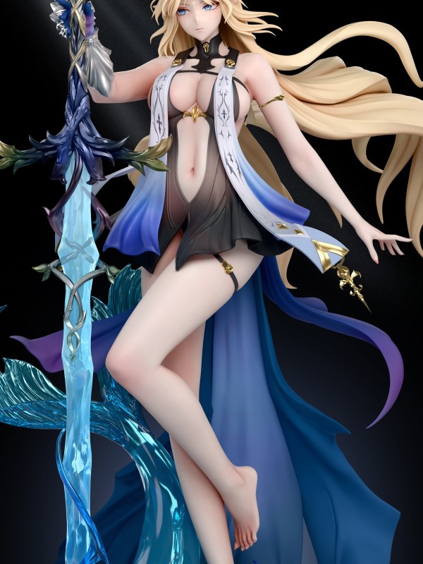 Halo Studio Wuthering Waves Cartethyia & Fleurdelys Hot Sexy 1/4 Statue